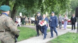 Upamiętnienie rocznicy wybuchu Powstania Warszawskiego w Łomży, 1.08.2025, fot. Adam Dąbrowski