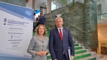 Dyrektor Instytutu Zarządzania w Ochronie Zdrowia Uczelni Łazarskiego Małgorzata Gałązka-Sobotka i wiceminister zdrowia Wojciech Konieczny, fot. Renata Reda