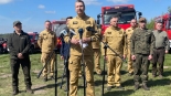 Briefing prasowy w Polkowie, 23.04.2025, fot. Paweł Wądołowski