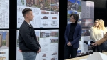 Firma Lukanova Construction i władze Politechniki Białostockiej wyłoniły najlepsze projekty studentów Wydziału Architektury na zagospodarowanie zabytkowego budynku szkoły Tarbut, 8.04.2025, fot. Gabriela Lasota