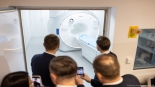 Otwarcie pracowni rezonansu magnetycznego w szpitalu w Łapach, 11.02.2025, fot. Miłosz Kozakiewicz/PUW
