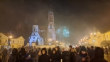 W Białymstoku przywitano rok 2025, 1.01.2025, fot. Renata Reda