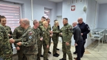 Szef MSWiA Tomasz Siemoniak w Bobrownikach, 19.04.2025, fot. Grzegorz Pilat
