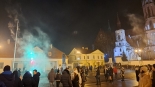 W Białymstoku przywitano rok 2025, 1.01.2025, fot. Renata Reda