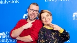 Miłka Malzahn i Marek Kubik po premierze świątecznej piosenki "Ballada - List do Świętego Mikołaja", 6.12.2024, fot. Barbara Sokolińska