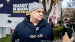 Odsłonięcie muralu Ryszarda "Skiby" Skibińskiego w Białymstoku, 28.10.2024, fot. Sylwia Krassowska
