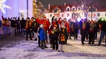 Racowisko kibiców Jagiellonii Białystok w Bielsku Podlaskim, 13.01.2025, fot. Joanna Szubzda