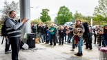 Proces aktywistów oskarżonych o pomoc nielegalnym migrantom, 14.05.2025, fot. Sylwia Krassowska