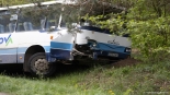 Wypadek na trasie Sokoły-Jeżewo, 9.05.2025, fot. Paweł Wądołowski