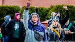 Pikieta przed sądem w Hajnówce, 28.01.2025, fot. Sylwia Krassowska