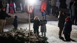 Racowisko kibiców Jagiellonii Białystok w Bielsku Podlaskim, 13.01.2025, fot. Joanna Szubzda