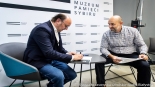 Premiera audiobooka "Życiorys pisany przez historię" Romualda Lipińskiego w Muzeum Pamięci Sybiru, 9.09.2025, fot. Sylwia Krassowska