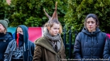 Pikieta przed sądem w Hajnówce, 28.01.2025, fot. Sylwia Krassowska