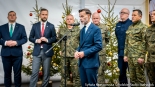 Władysław Kosiniak-Kamysz spotkał się z żołnierzami ze zgrupowania "Bezpieczne Podlasie", 16.12.2024, fot. Sylwia Krassowska