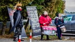 Pikieta przed sądem w Hajnówce, 28.01.2025, fot. Sylwia Krassowska