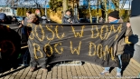 Pikieta przed sądem w Hajnówce, 28.01.2025, fot. Sylwia Krassowska