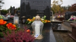 Odwiedziliśmy groby pracowników Polskiego Radia Białystok, 30.10.2024, fot. Gabriela Lasota