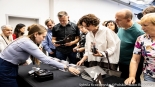 Premiera audiobooka "Życiorys pisany przez historię" Romualda Lipińskiego w Muzeum Pamięci Sybiru, 9.09.2025, fot. Sylwia Krassowska