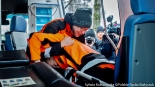 Podlaska policja szkoli ratowników medycznych, 4.02.2025, fot. Sylwia Krassowska