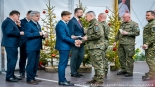 Władysław Kosiniak-Kamysz spotkał się z żołnierzami ze zgrupowania "Bezpieczne Podlasie", 16.12.2024, fot. Sylwia Krassowska