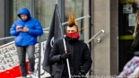 Pikieta przed sądem w Hajnówce, 28.01.2025, fot. Sylwia Krassowska