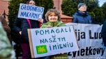 Pikieta przed sądem w Hajnówce, 28.01.2025, fot. Sylwia Krassowska