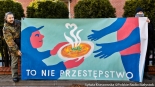 Pikieta przed sądem w Hajnówce, 28.01.2025, fot. Sylwia Krassowska
