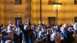Wizyta Mikołaja z Rovaniemi w Białymstoku, 8.12.2024, fot. Barbara Sokolińska
