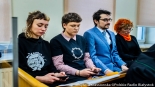 Proces aktywistów oskarżonych o pomoc nielegalnym migrantom, 28.01.2025, fot. Sylwia Krassowska