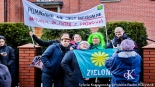 Pikieta przed sądem w Hajnówce, 28.01.2025, fot. Sylwia Krassowska