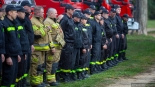 Ćwiczenia strażaków w Skansenie Kurpiowskim, 10.10.2024, fot. Paweł Wądołowski